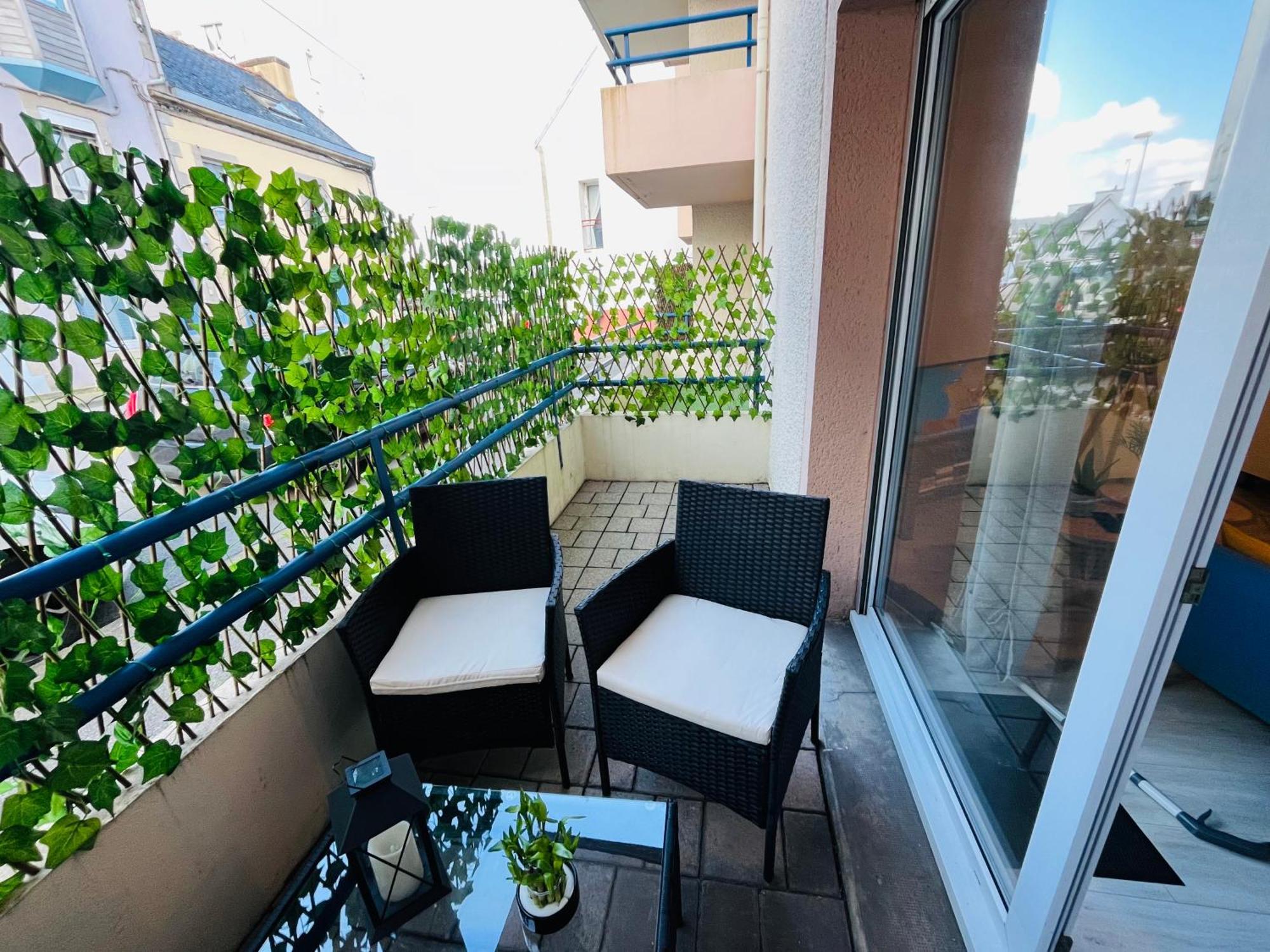 Au Bord De L'Eau Apartment Concarneau Bagian luar foto