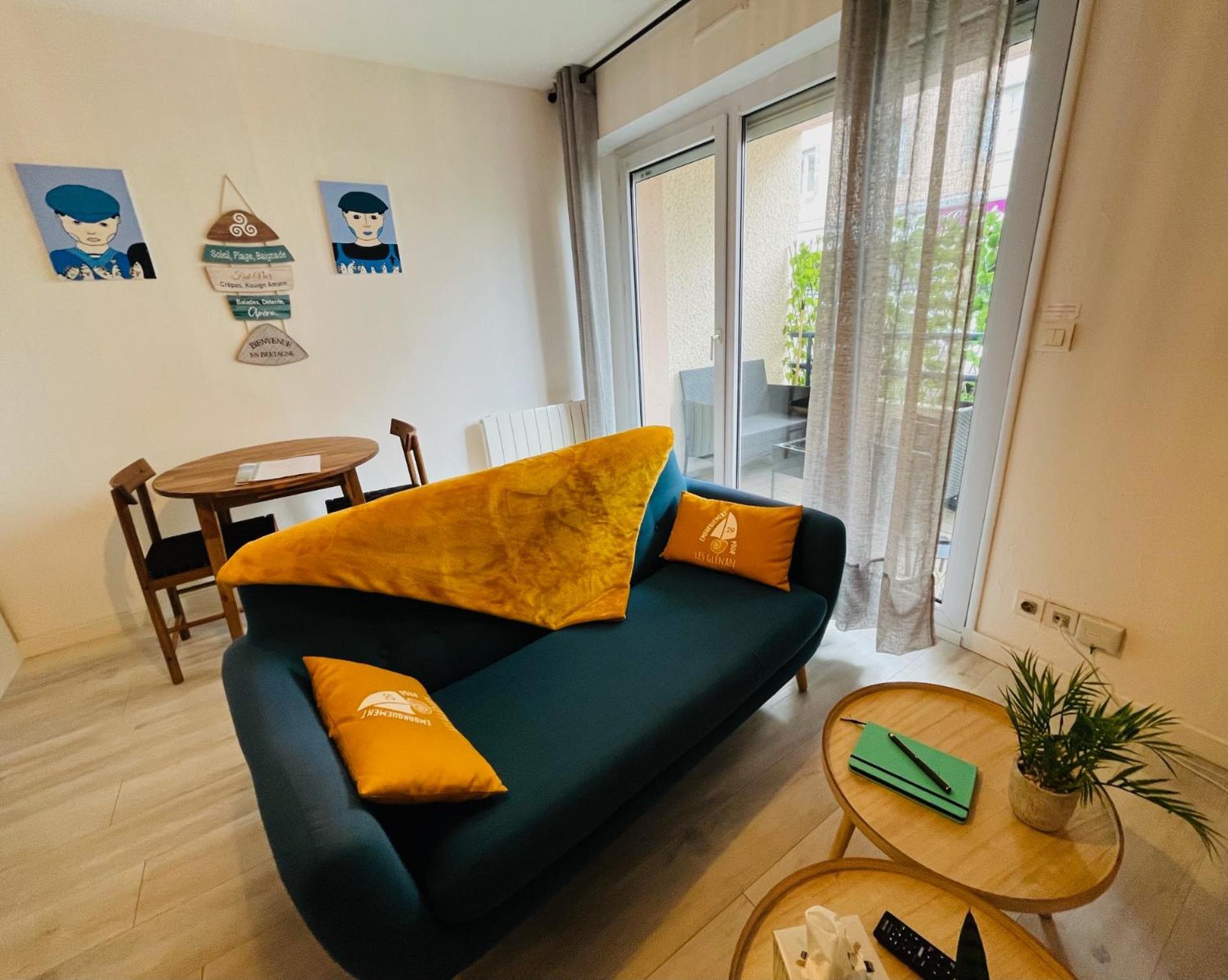 Au Bord De L'Eau Apartment Concarneau Bagian luar foto